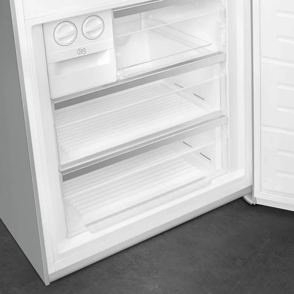 FA3905RX6 högerhängd kyl/frys 70 cm, rostfritt stål