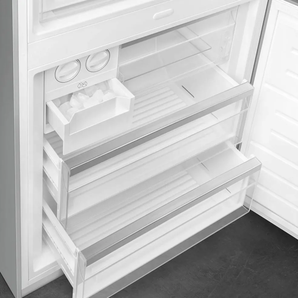 FA3905RX6 högerhängd kyl/frys 70 cm, rostfritt stål