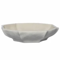Fat 17 cm, naturvit