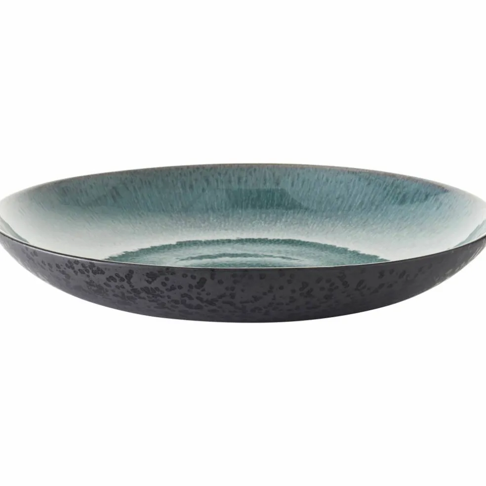 Fat 40 cm Svart Grön