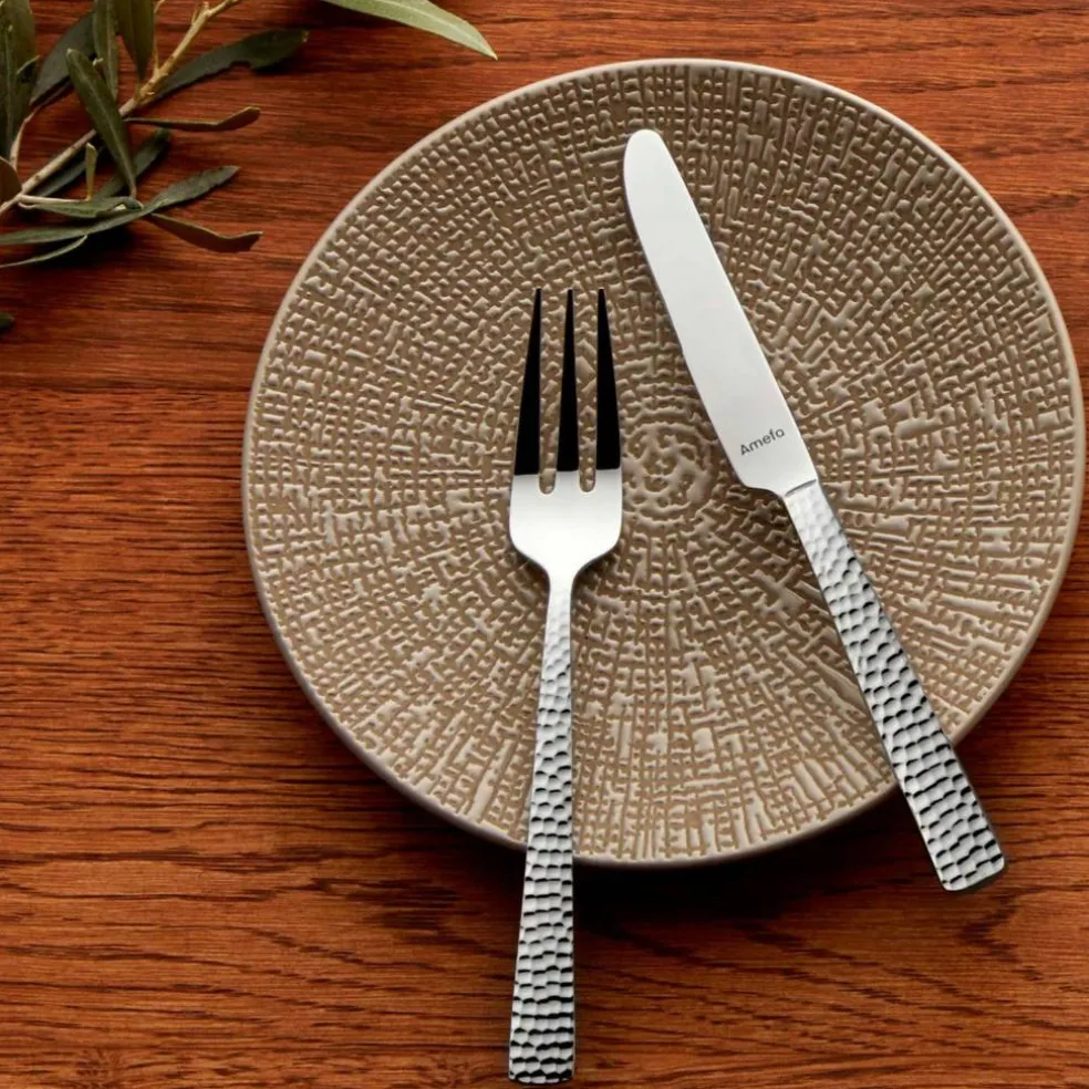 Felicity smörknivar, rostfritt stål/silver