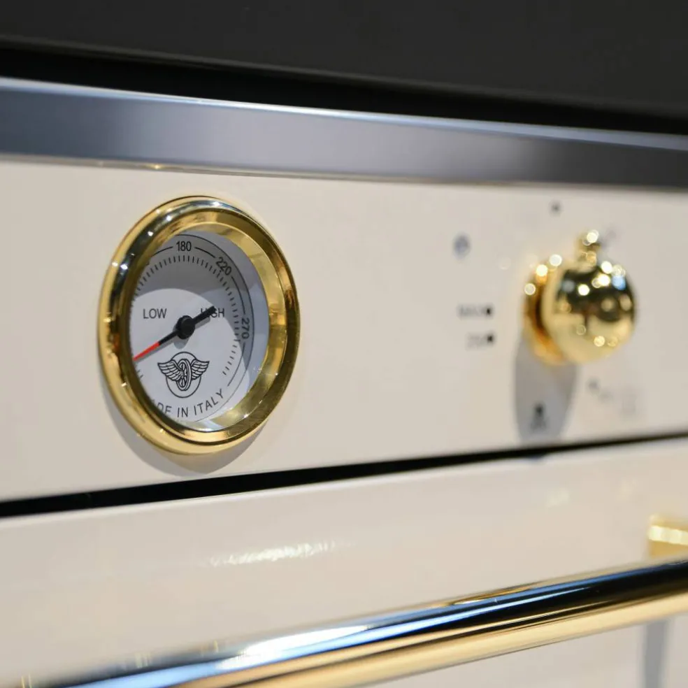 F609HEREKTAG Inbyggnadsugn Heritage, 60 cm, elfenbensvit/guld