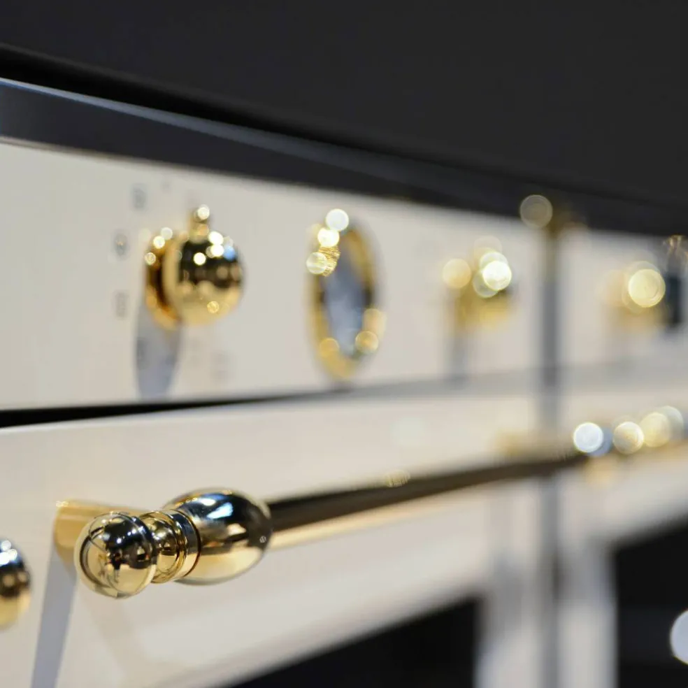 F609HEREKTAG Inbyggnadsugn Heritage, 60 cm, elfenbensvit/guld