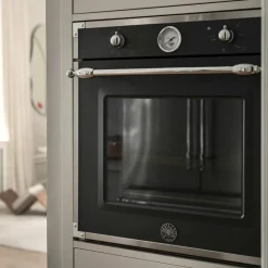 F609HEREKT Heritage inbyggd ugn cremevit/krom 60 cm.