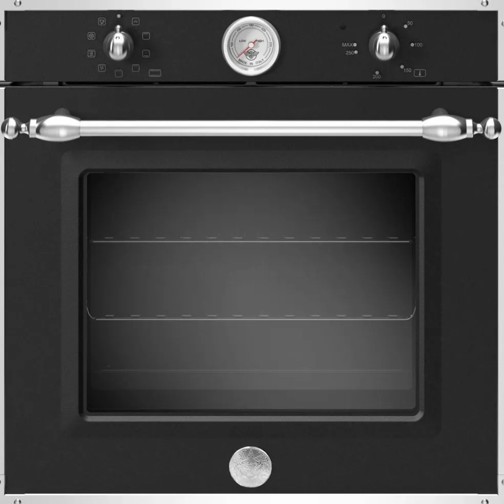 F609HEREKT Heritage inbyggd ugn cremevit/krom 60 cm.