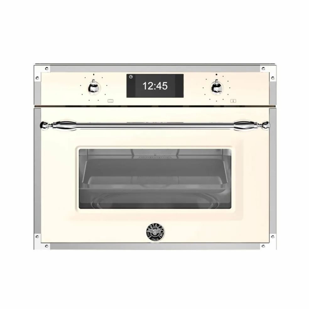 FHER4077MTAG3 Heritage kombiugn med mikrovågsfunktion, elfenbensvit/guld