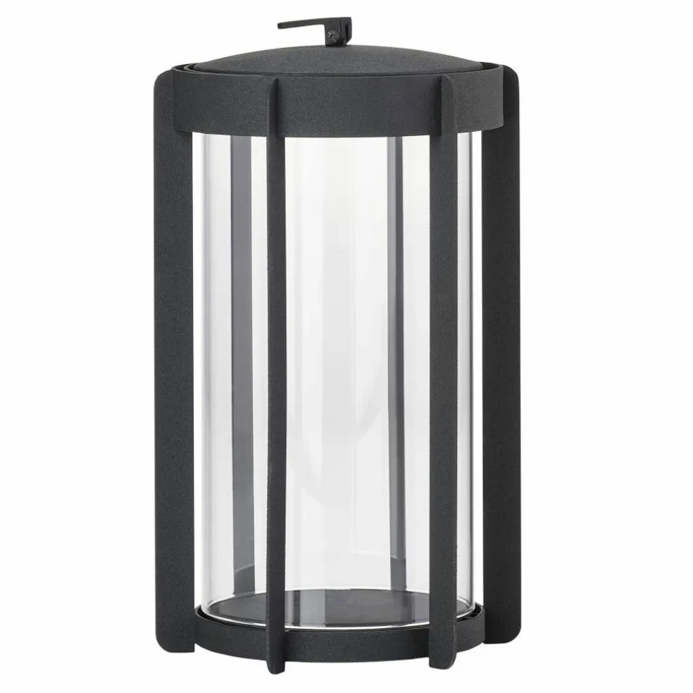 Firefly lantern 25 cm, svart