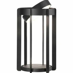 Firefly LED Lantern, svart aluminium
