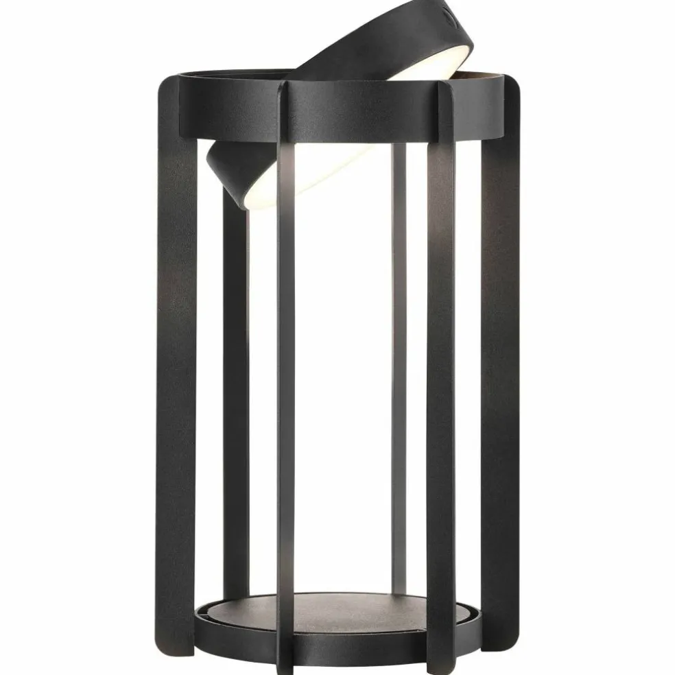 Firefly LED Lantern, svart aluminium
