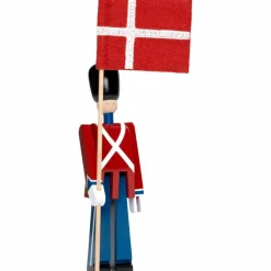 Flaggbärare med textilflagga, mini