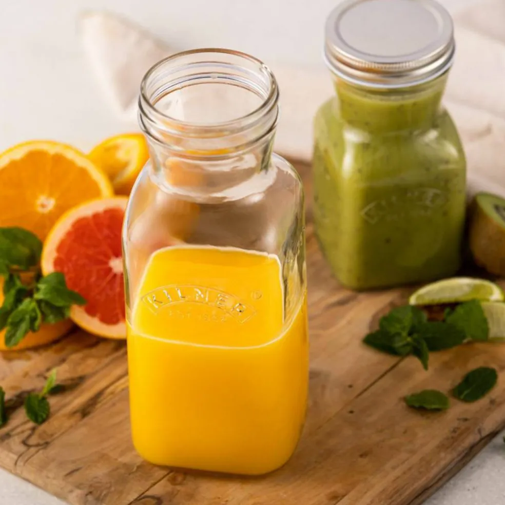 Flaska för juice och sås, 0,5 liter