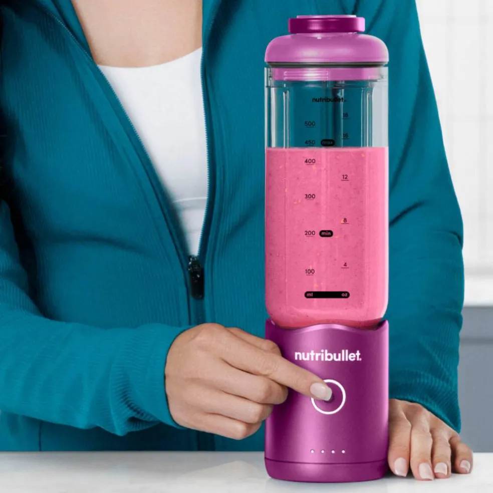 Flex bärbar blender 590 ml, orkidé