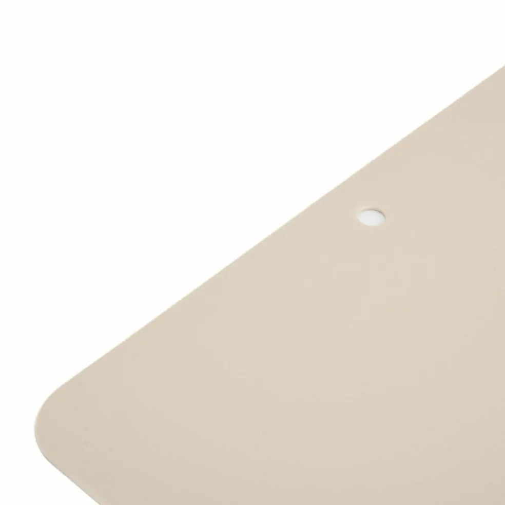 Flexibel skärbräda, bioplast, 2-pack, beige/grå
