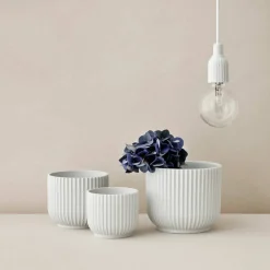Flowerpot, medium (H 13 x Ø 14,5 cm.)