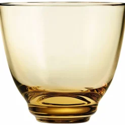 Flow vattenglas 35 cl., bärnsten
