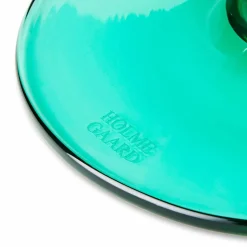 Flow vattenglas på fot 35 cl, emerald green