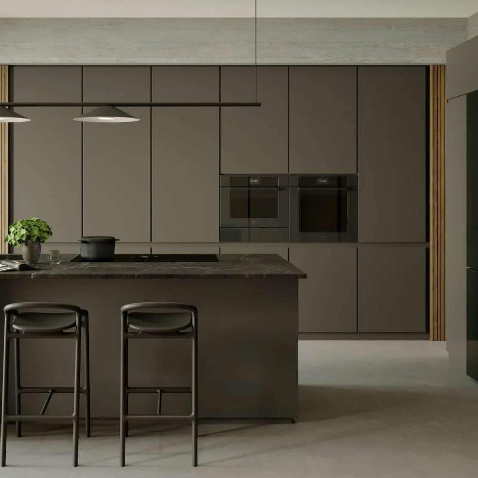 FMOD4077MTG3 Modern kombiugn med mikrovågsfunktion, guld