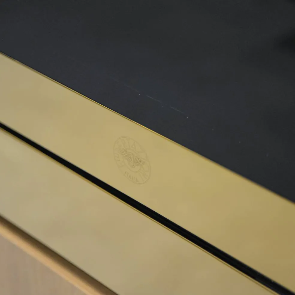 FMOD4077MTG3 Modern kombiugn med mikrovågsfunktion, guld