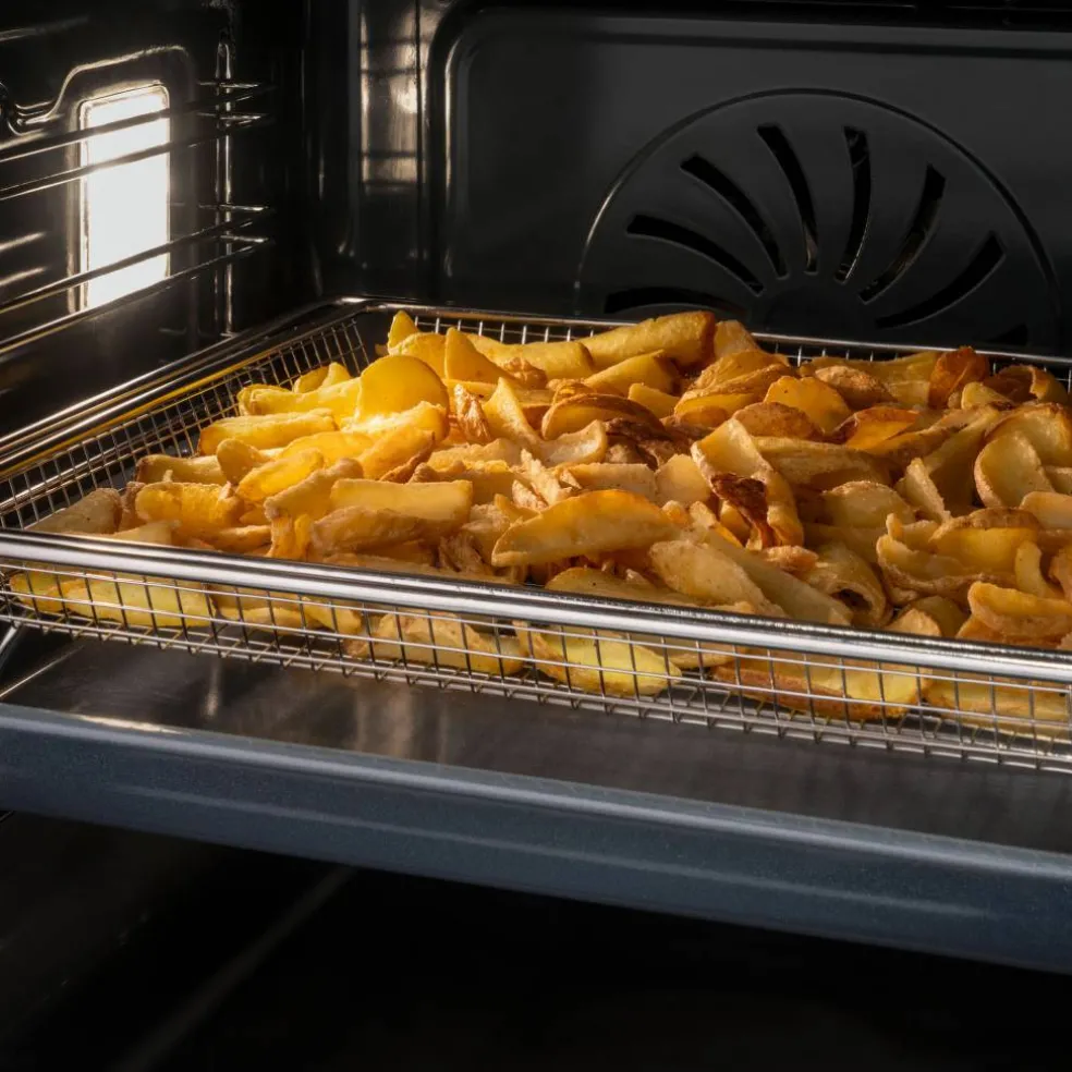 FMOD6117PTM3 Modern varmluftsugn med pyrolys 80 liter, brons
