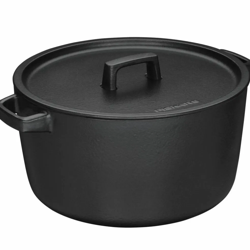 Folken gjutjärnsgryta med lock 6 liter