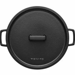 Folken gjutjärnsgryta med lock 6 liter