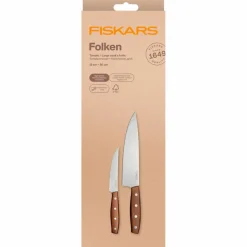 Folken knivset 2 delar, trä