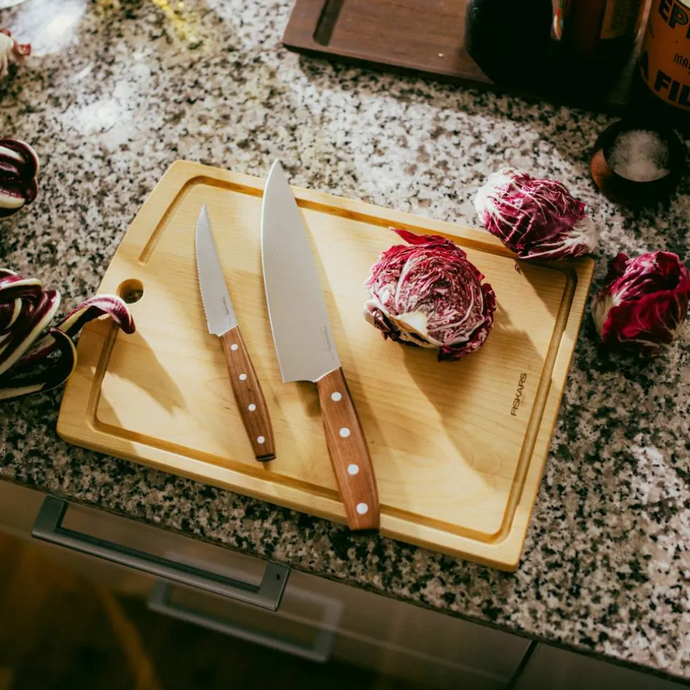 Folken knivset 5 delar, trä
