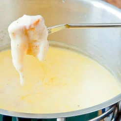Fondue Induktion svart stål med 8 gafflar