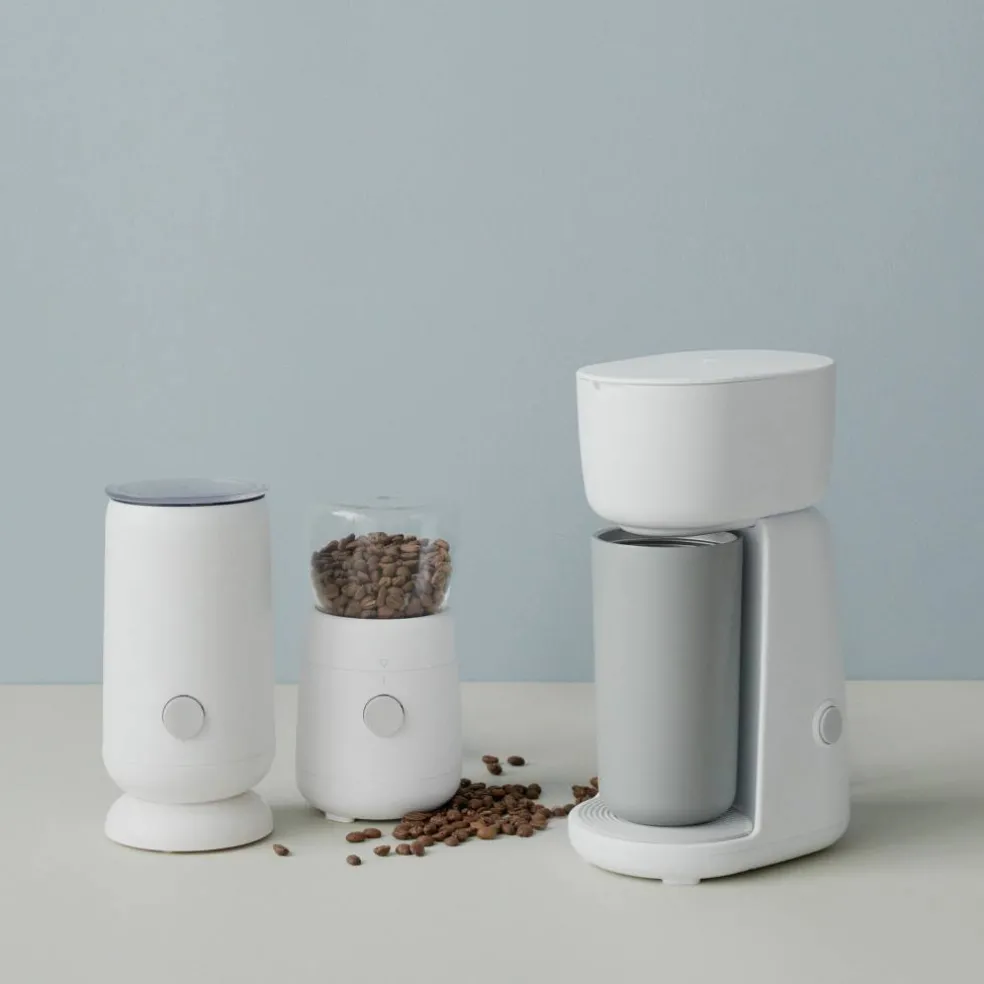 Foodie Single Cup Kaffebryggare, White