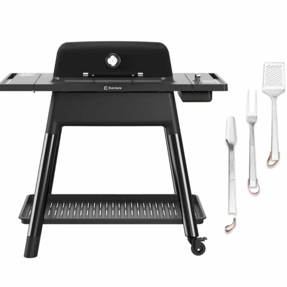 FORCE™ Gen III gasolgrill med redskapsset , svart