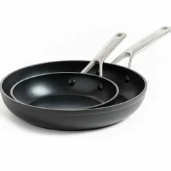 Forged Aluminum stekpannor 20 + 28 cm