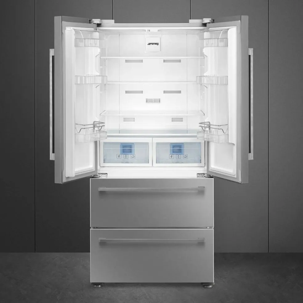 FQ55FXDE Kyl/Frys, rostfritt stål