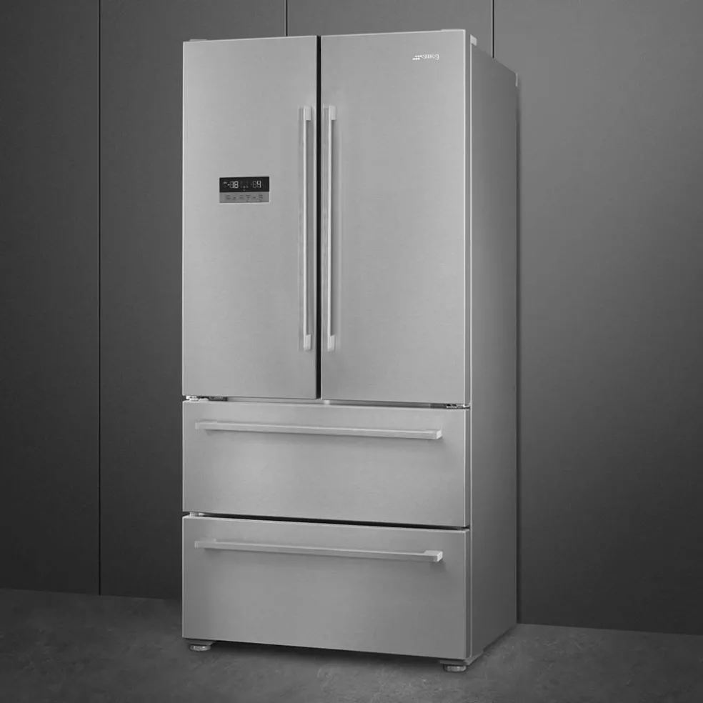 FQ55FXDE Kyl/Frys, rostfritt stål