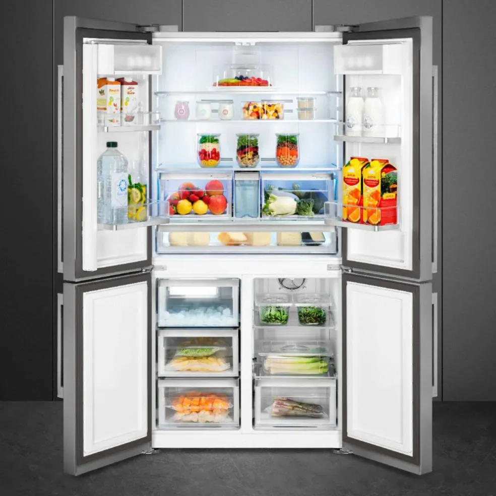 FQ60XDAIE Kyl/Frys Rostfri 182CM
