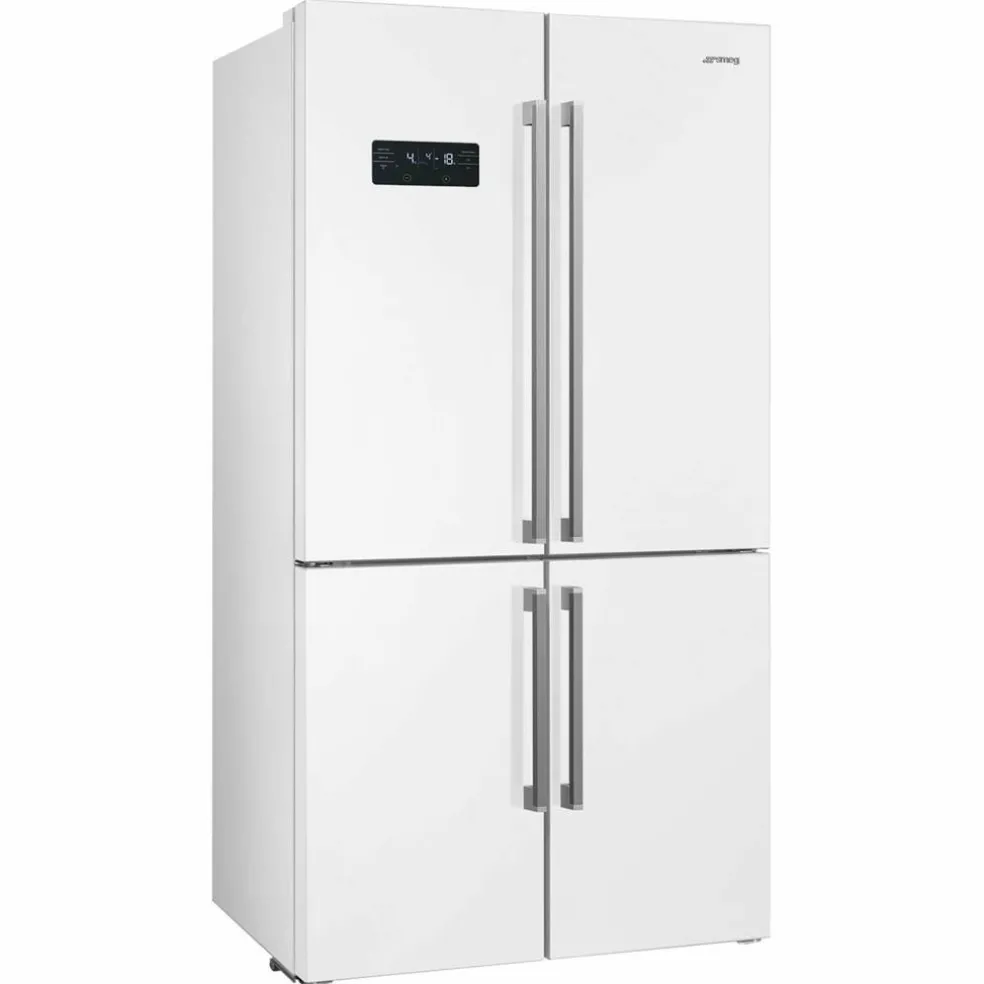French Door kyl/frys 92 cm, vit