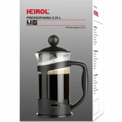 French Press stämpelkanna 3,5 dl