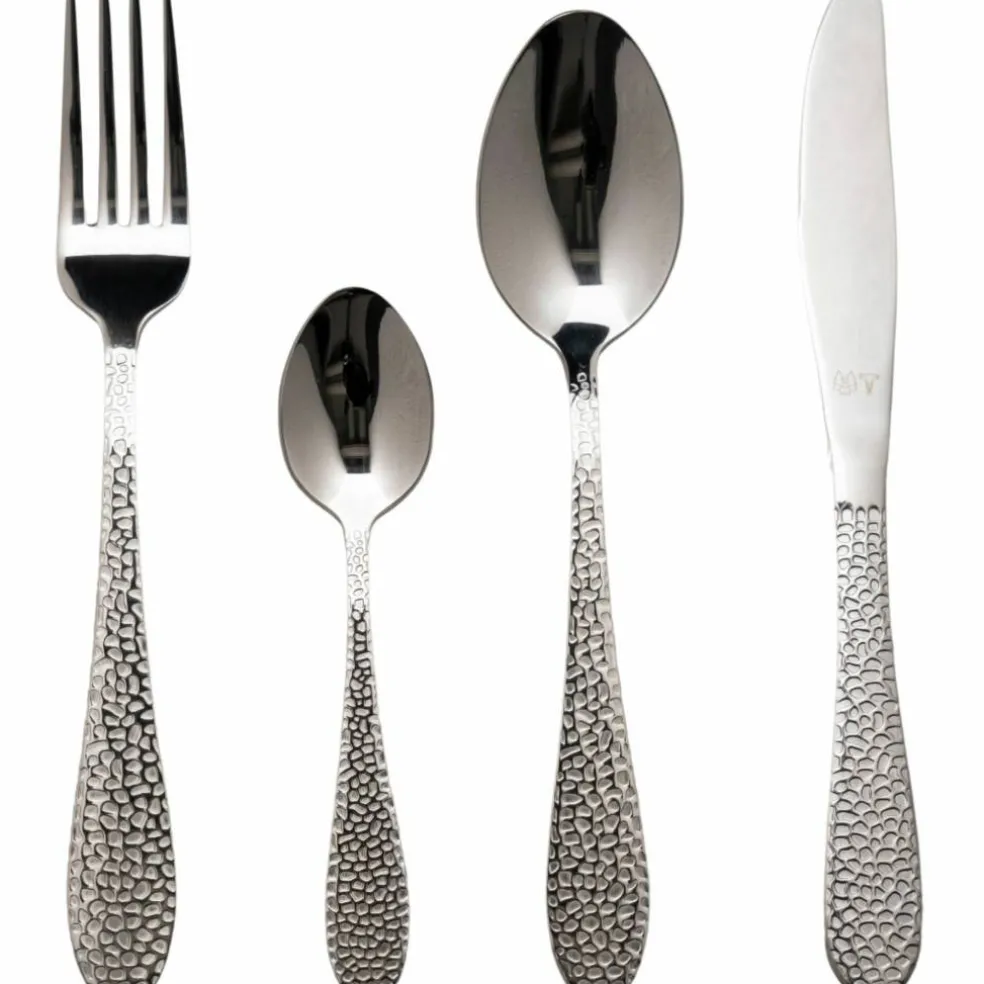 FROST bestickset 16 delar, onyx/svart