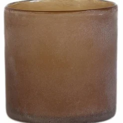 Frost ljuslykta, brown, small