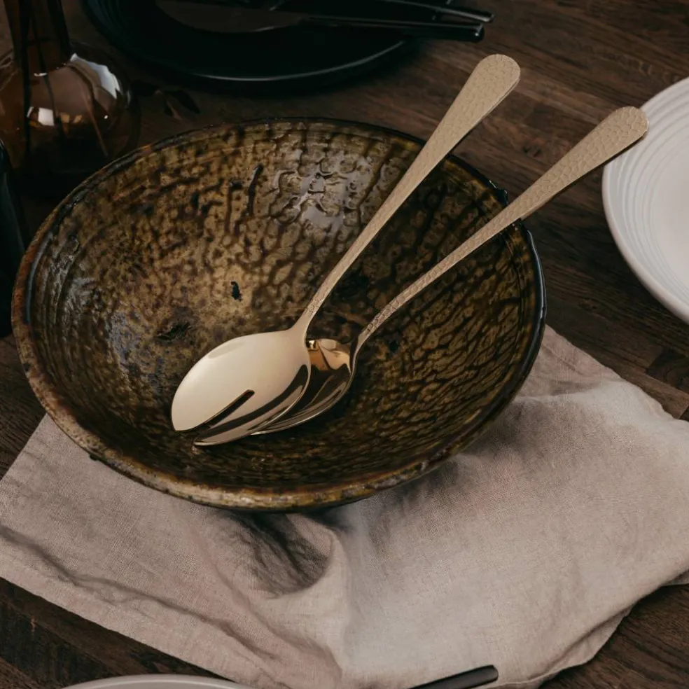 FROST salladsbestick 2 delar, gråfot