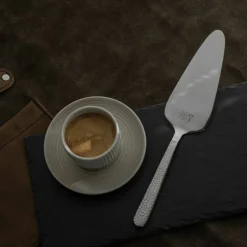 FROST tårtspade, gråfot/silver