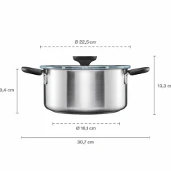 Functional Form gryta 3 liter, rostfritt stål