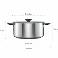 Functional Form gryta 3 liter, rostfritt stål