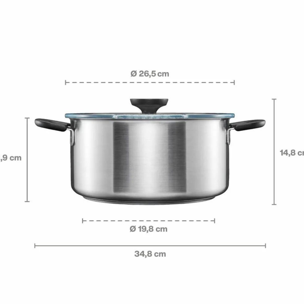 Functional Form gryta 3 liter, rostfritt stål