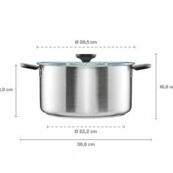 Functional Form gryta 3 liter, rostfritt stål
