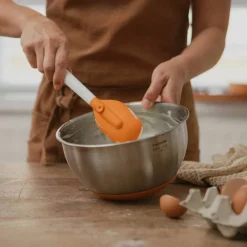 Functional Form skedformad slickepott, vit/orange