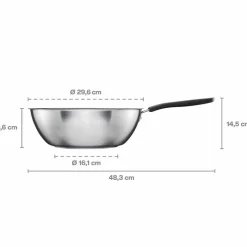 Functional Form wokpanna keramisk 28 cm