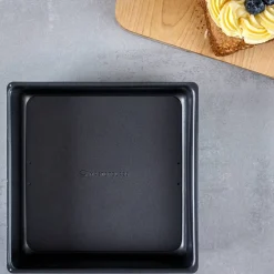 Fyrkantig Bakform Löstagbar Botten Non-stick 15 cm