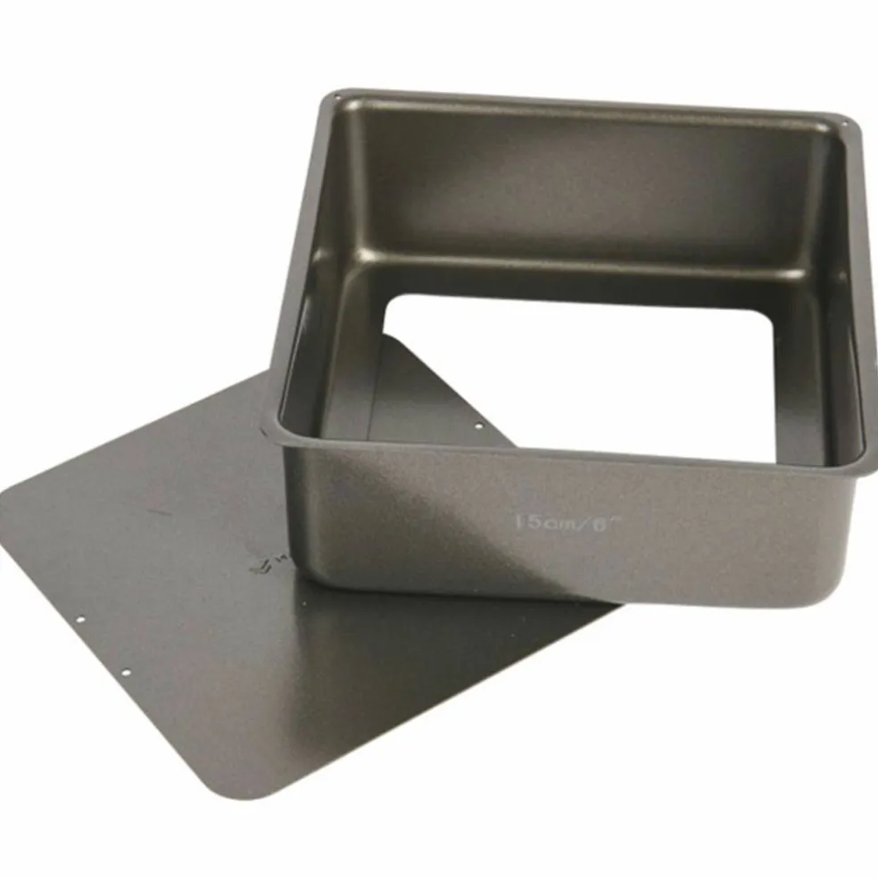 Fyrkantig Bakform Löstagbar Botten Non-stick 25 cm