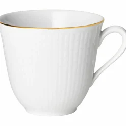 Gala kaffekopp med fat
