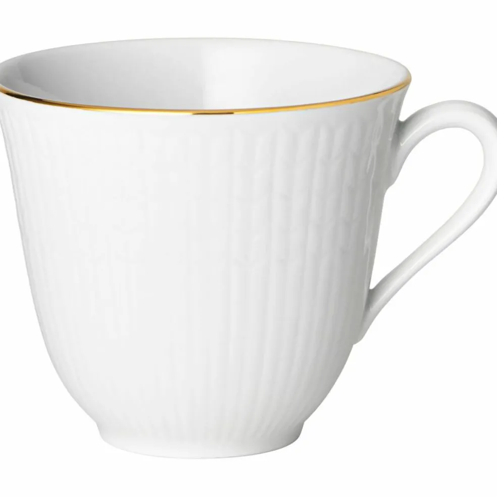 Gala kaffekopp med fat